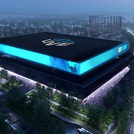 Manchester City Football Stadium View Exteriör bild